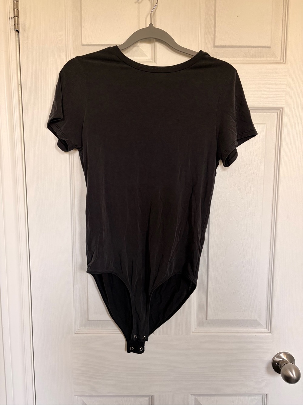 American apparel bodysuit with snap crotch